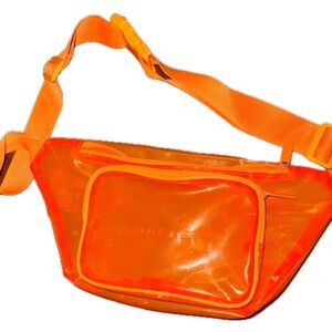 SOLDMERCARI
Morphe Makeup Pouch Bag Clear Orange